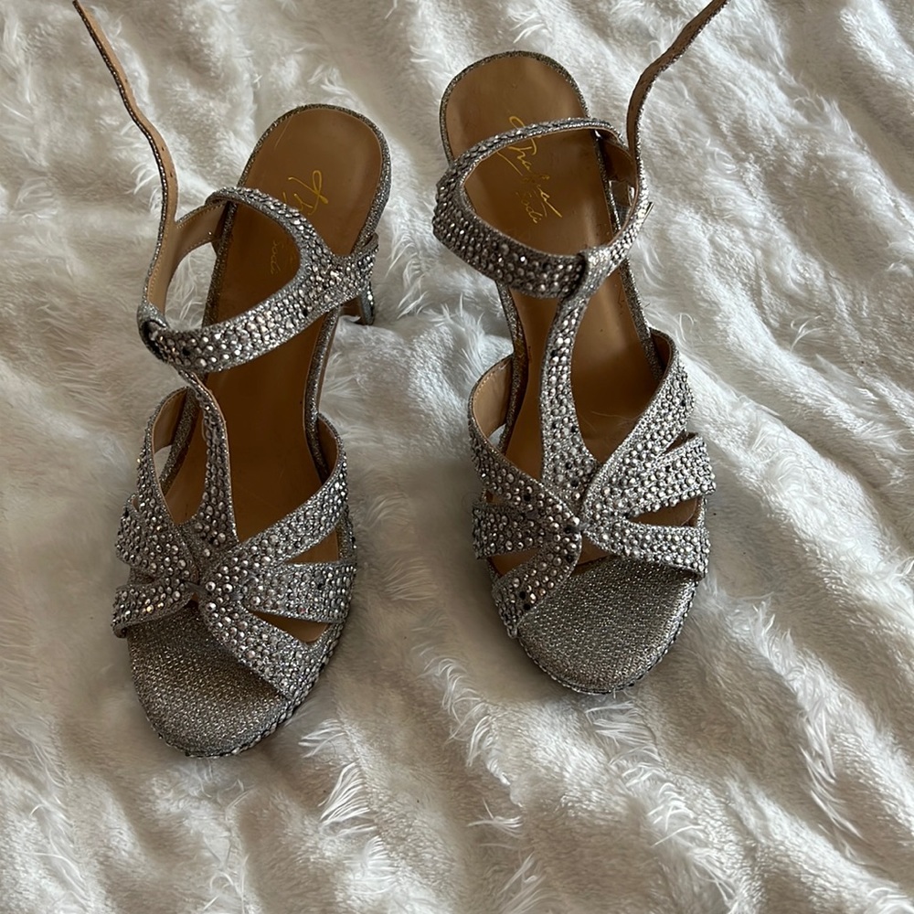 Silver heels